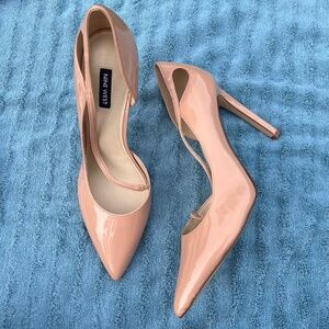 Tan Nine West Heels